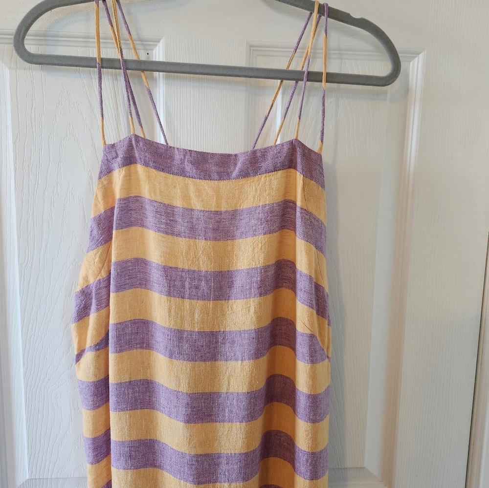 NWT Anthropologie By Anthropologie Grommet Halter Maxi Dress Women's Size XL - Picture 3 of 9